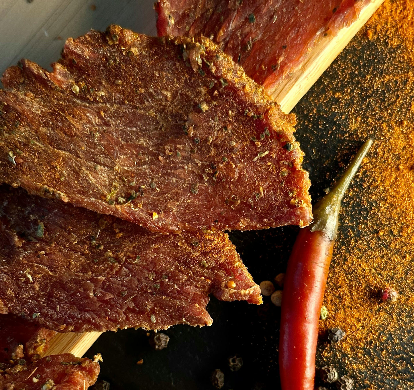 Chicken fillet biltong (per kg)