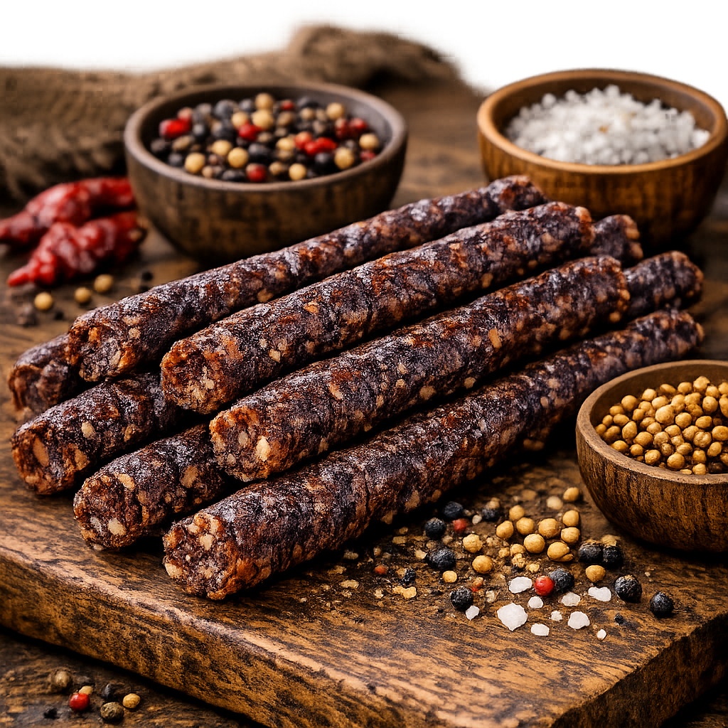 Beef traditional BBQ sticks (per kg)