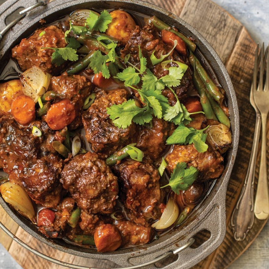 Oxtail Potjie