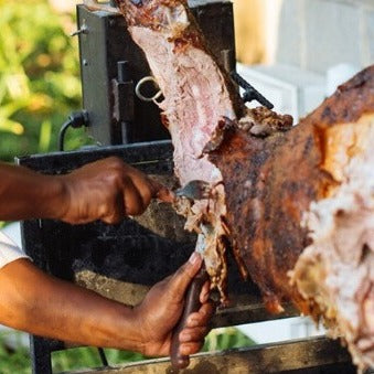 Whole Lamb On A Spit