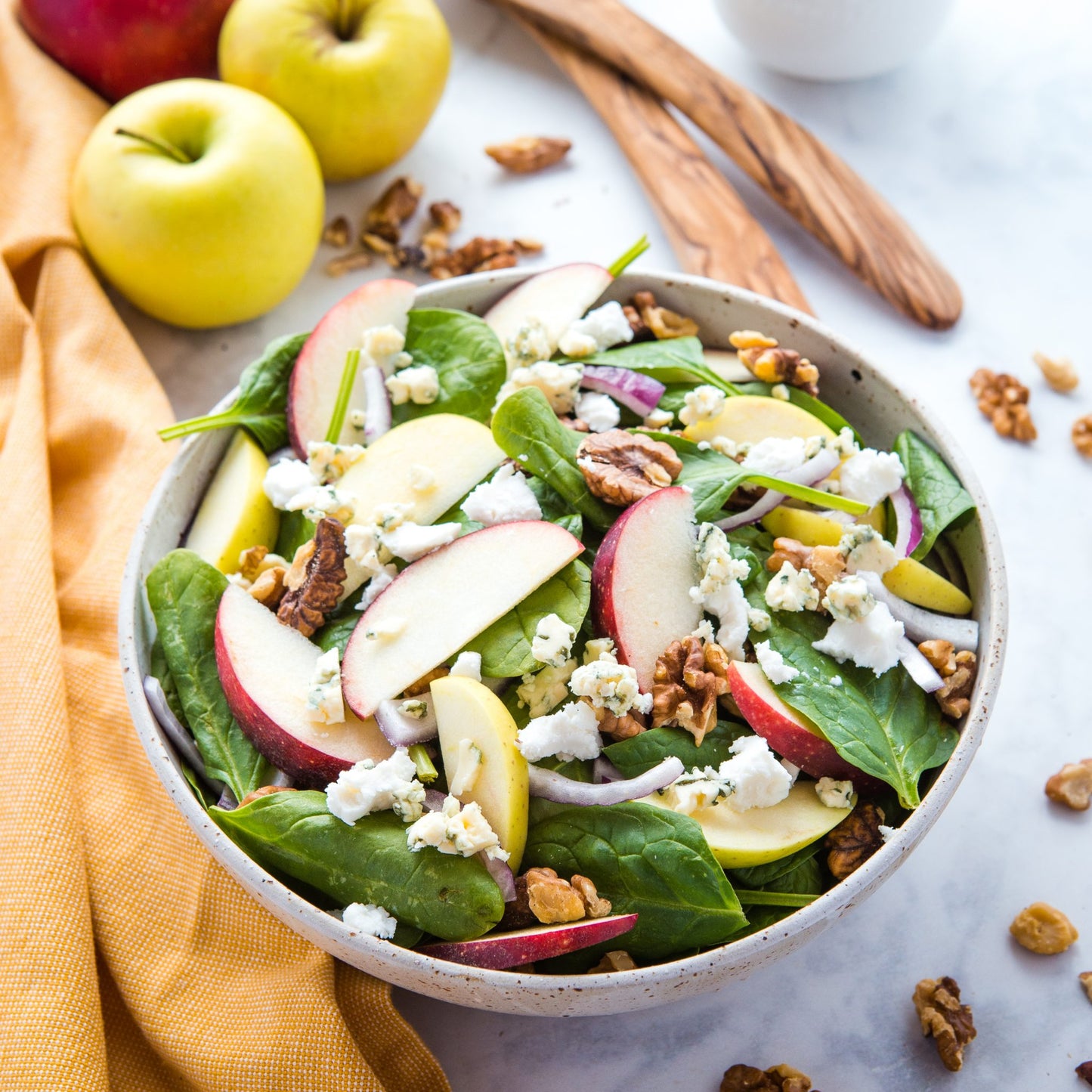 Apple & Spinach Salad